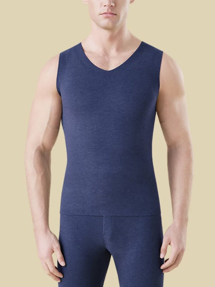 Couple Seamless Winter Solid Wool Warm Fleece-lined Base AX1077