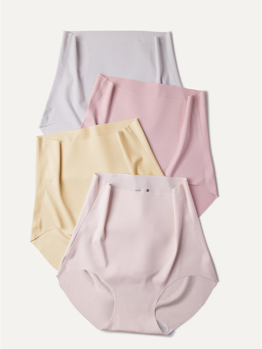 High Waist Pieces Underwear 6 Summer Women Color Pure