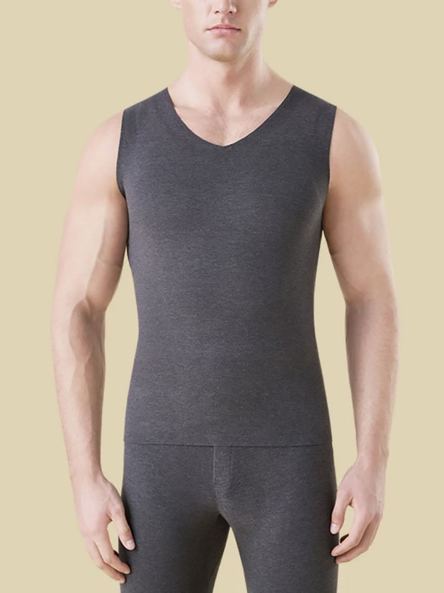 Couple Seamless Winter Solid Wool Warm Fleece-lined Base AX1077