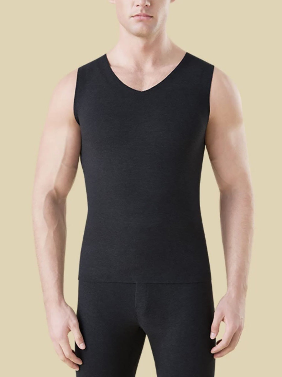 Couple Seamless Winter Solid Wool Warm Fleece-lined Base AX1077