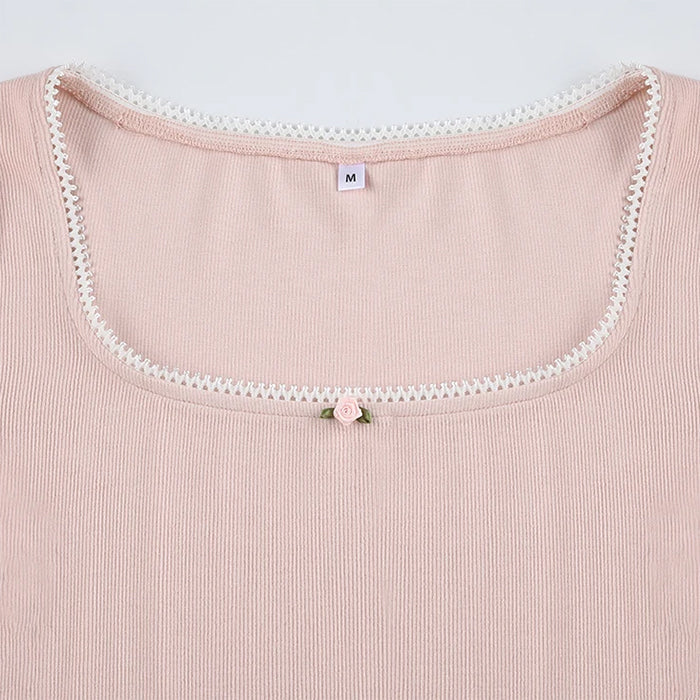 Pink Fit Long Sleeves Top