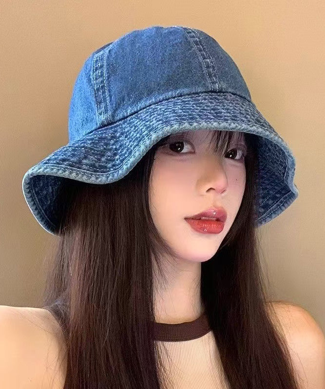 Bucket Blue New Hat Japanese Style 2025 Denim