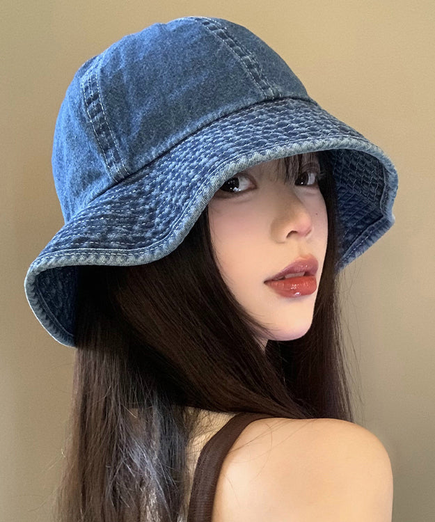 Bucket Blue New Hat Japanese Style 2025 Denim