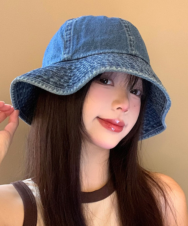 Bucket Blue New Hat Japanese Style 2025 Denim