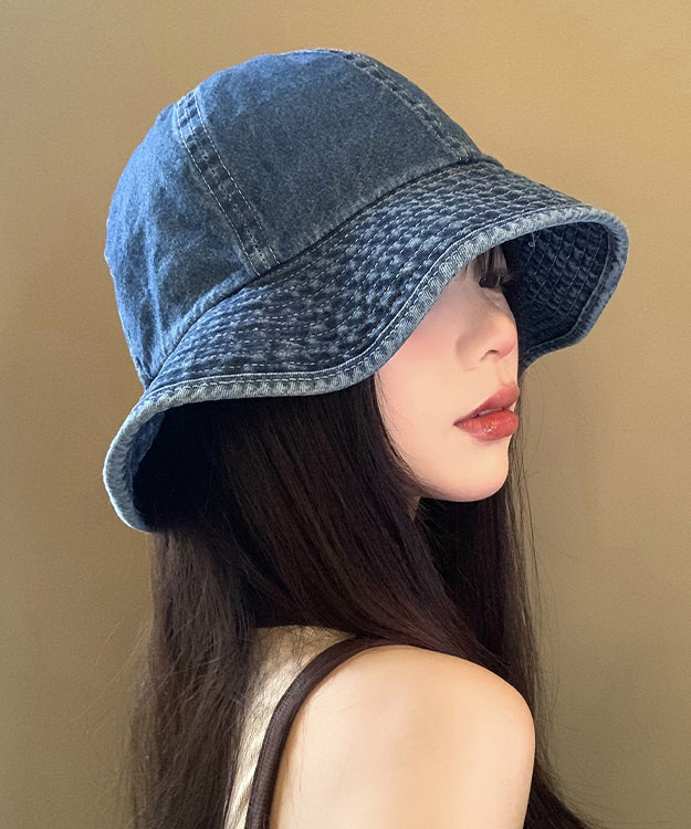 Bucket Blue New Hat Japanese Style 2025 Denim