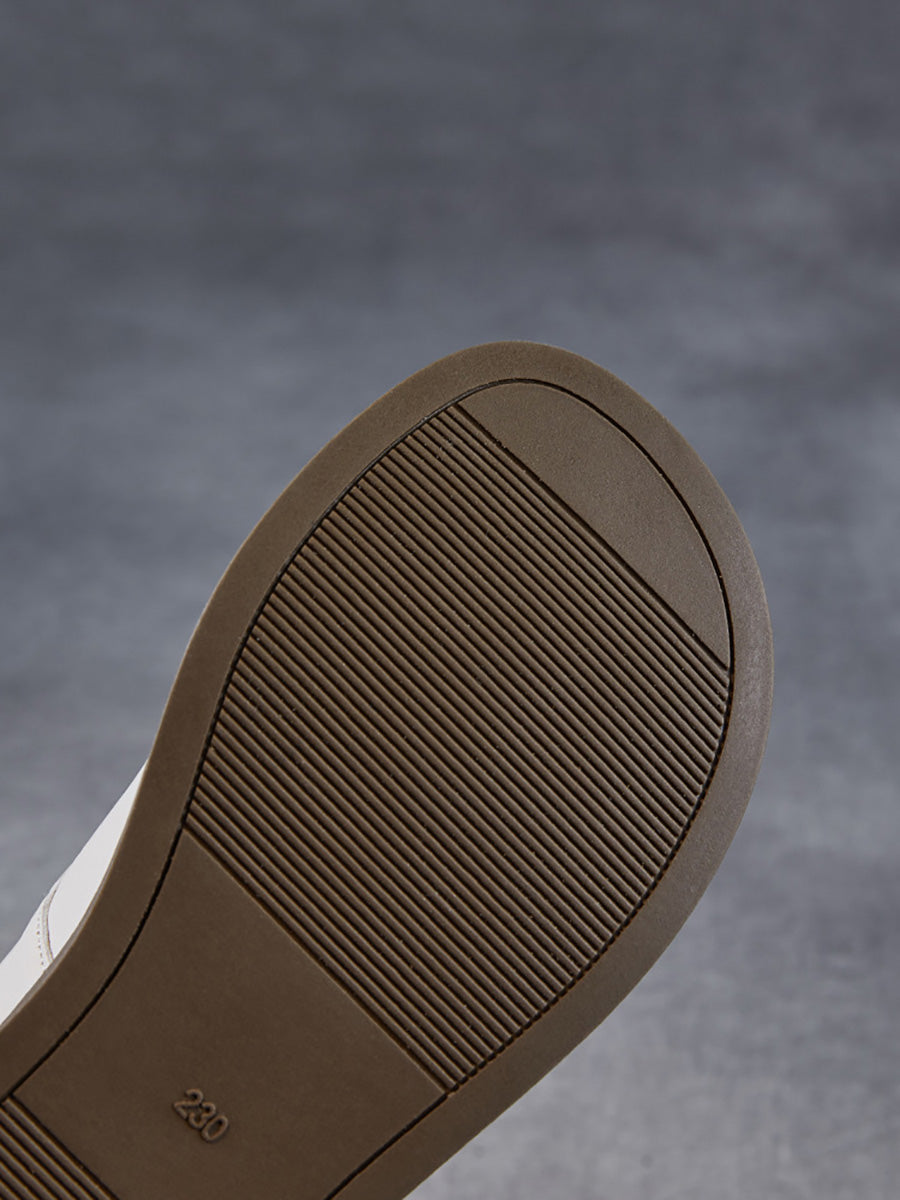 Summer Women Leather Open Soft Toe Sandals