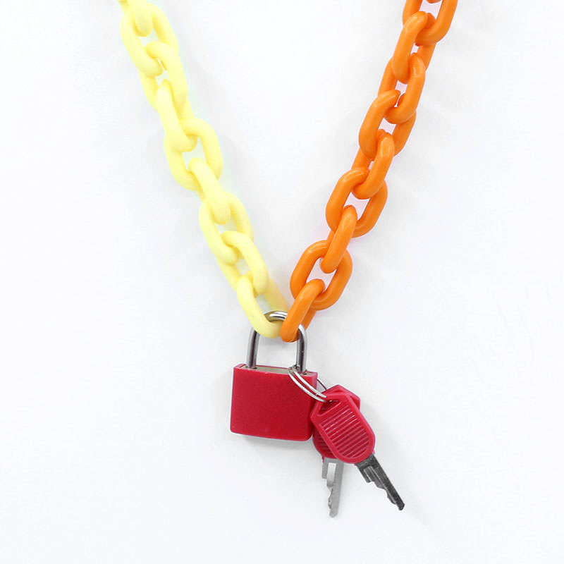 Neon Chain Necklace