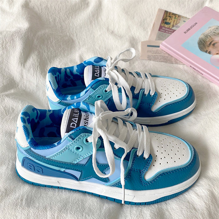 Blaue Shooting Star Sneakers