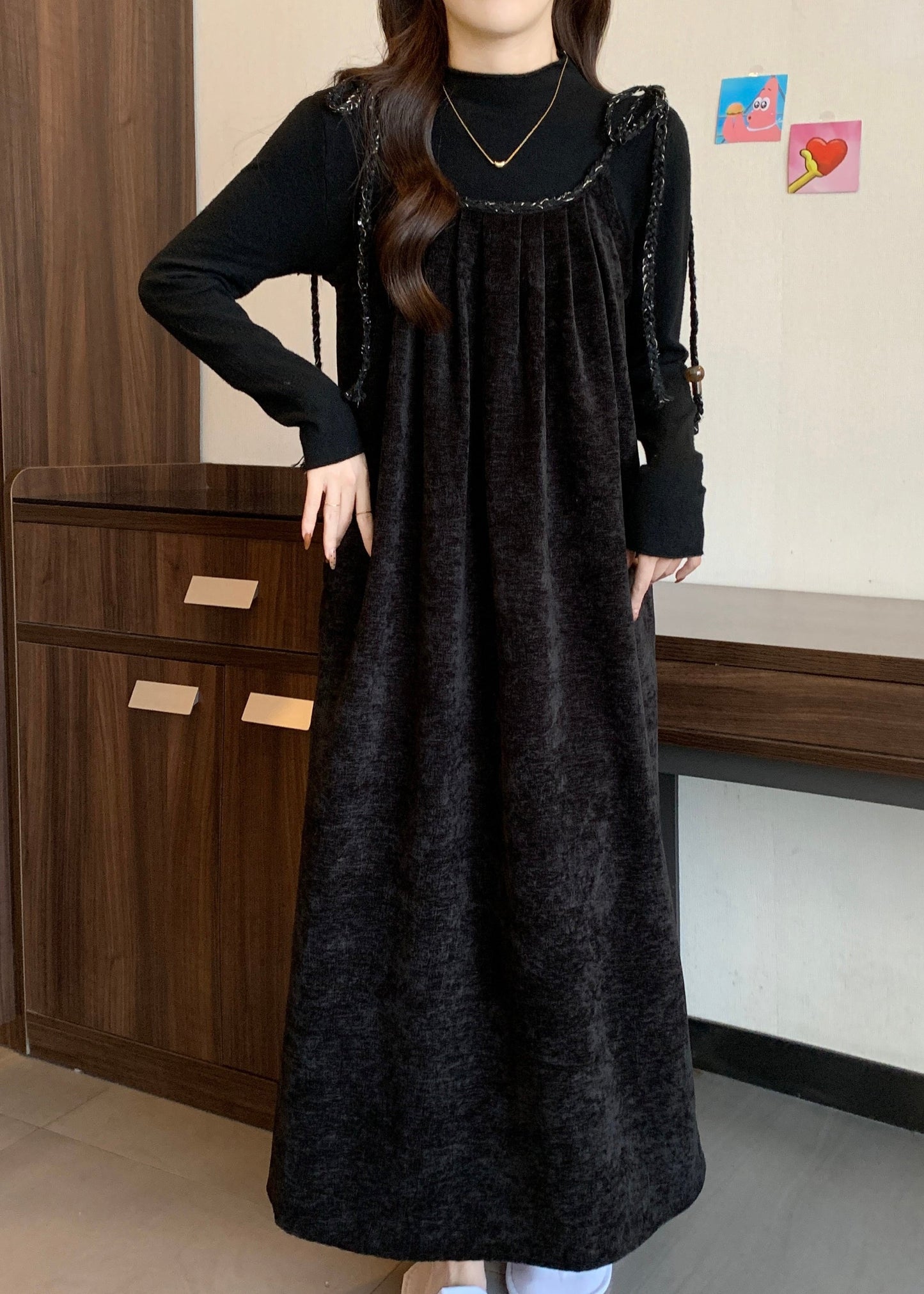 Outfits Silk Set Lace Velvet French Up Piece Spring Two Coffee