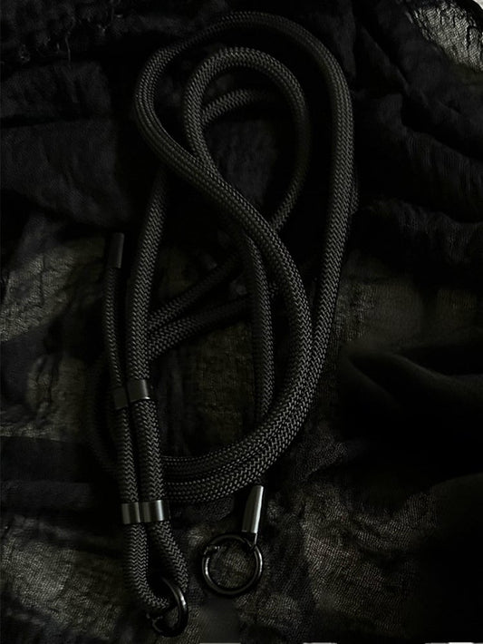 Crossbody Gothic Strap Black