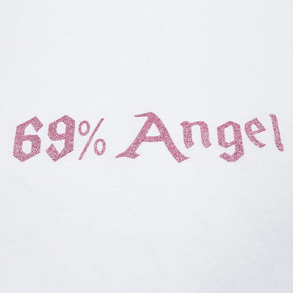 T-shirt court Pink Angel