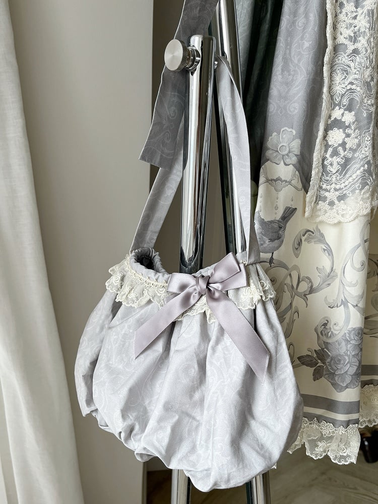 Bag Gray Pink / Hand Blue