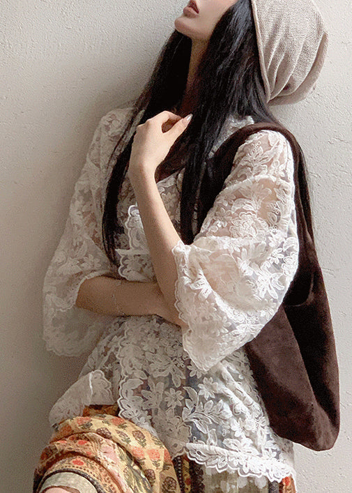 Linen Peter Coat Cardigans And Collar Shorts Suit New Beige Pan