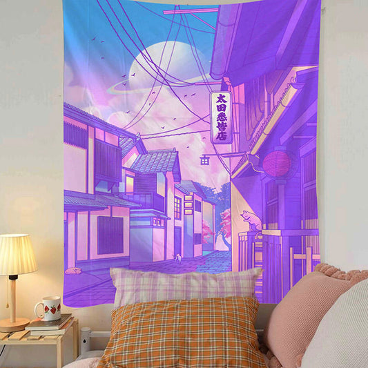 Bedroom Anime Wall Tapestry