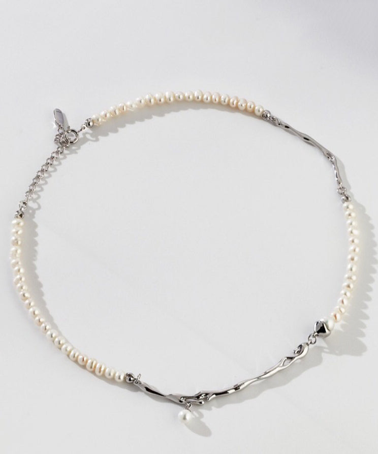 Gratuated Patchwork Bohemian Alloy Gold Bead Pearl Copper