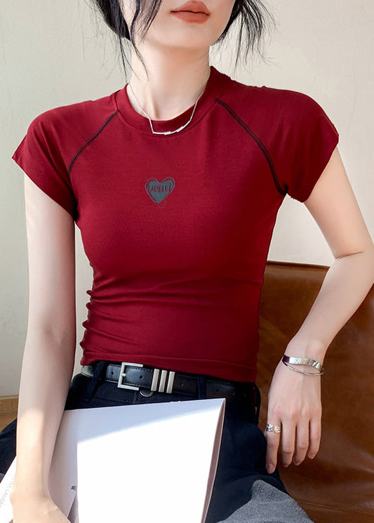 Bohemian Cotton Print Summer Mulberry Tanks Silm