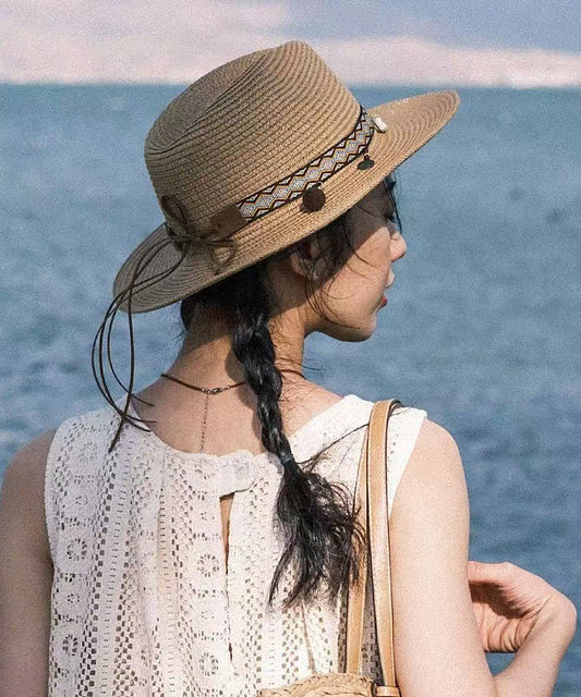 Cowboy Bohemian Beach Woven Straw Holiday Style Hat