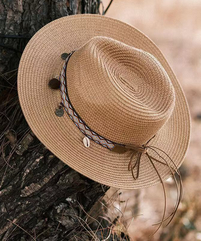 Cowboy Bohemian Beach Woven Straw Holiday Style Hat