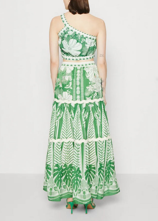 Waisted And One Vacation Bohemian Top Short Shoulder Style High