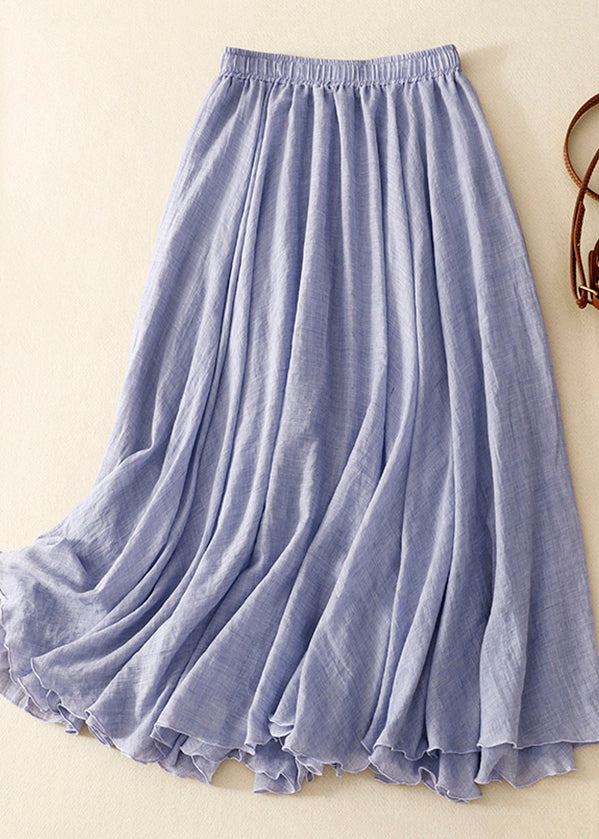 Skirts Khaki Spring Boho Hem Exra Large Linen