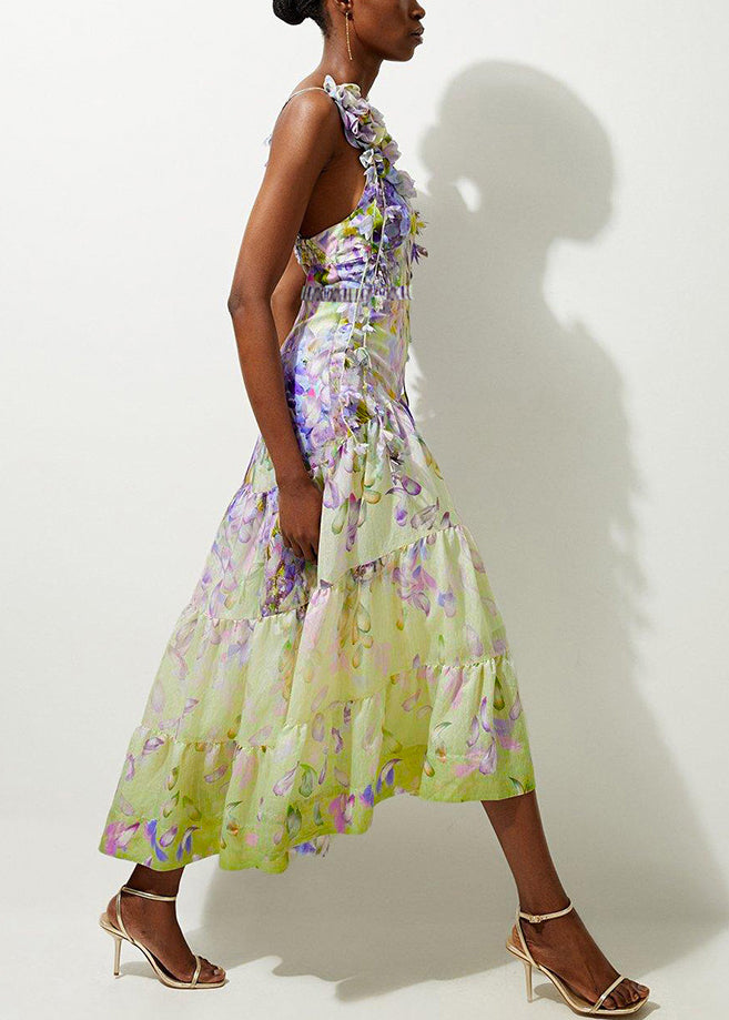 Patchwork Set And Bodysuit Maxi Lingerie Print V-Neck Skirts Boho