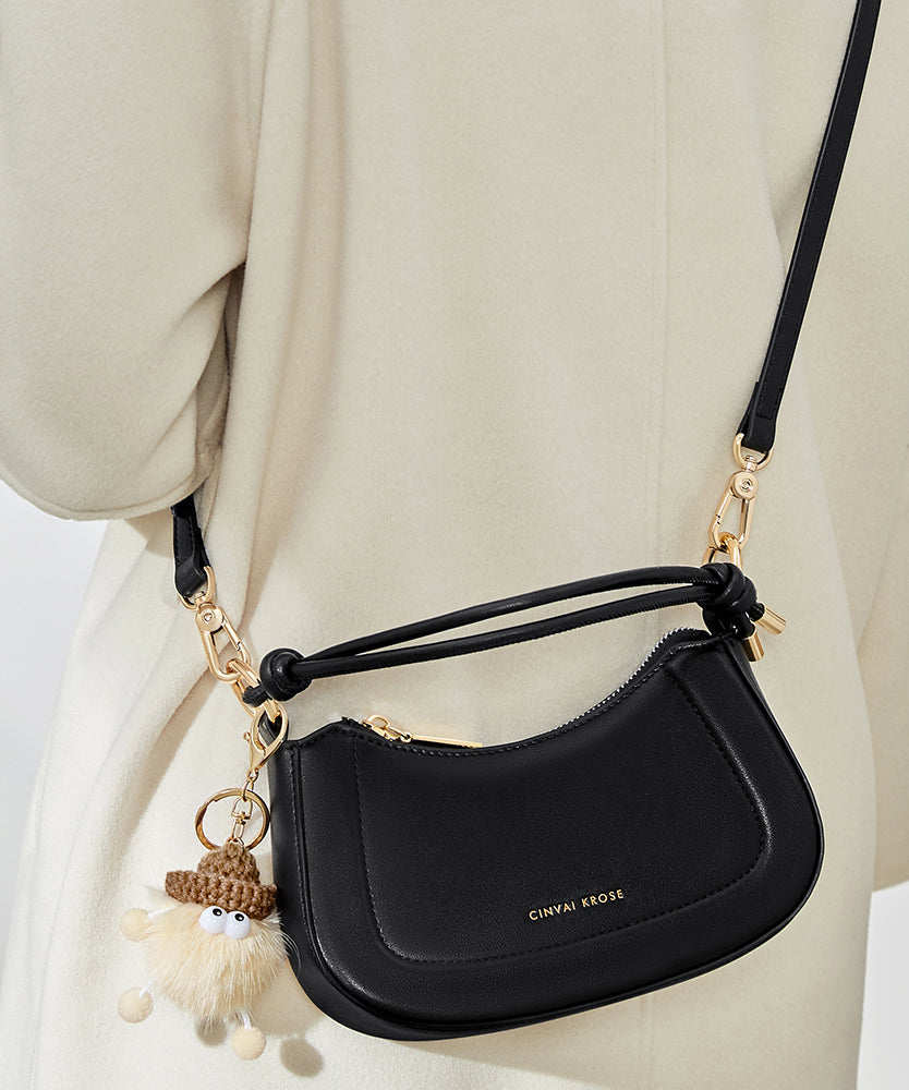 Calf Coffee Boutique Leather Versatile CrossBody Durable Bag