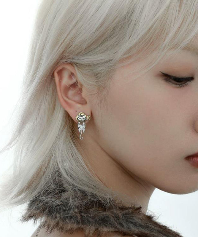 Cats Boutique Little Copper Silk Drop Overgild Earrings