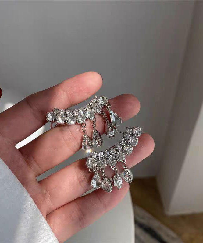 Silk Stud Overgild Boutique Tassel Earrings Copper Water Drop