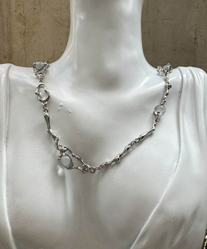 Cat Silk Boutique Pendant Steel Stainless Asymmetrical Stone Eye