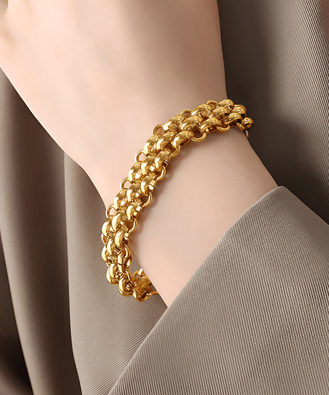 Boutique Silk Stainless Steel Chain Chain Bracelet TS024