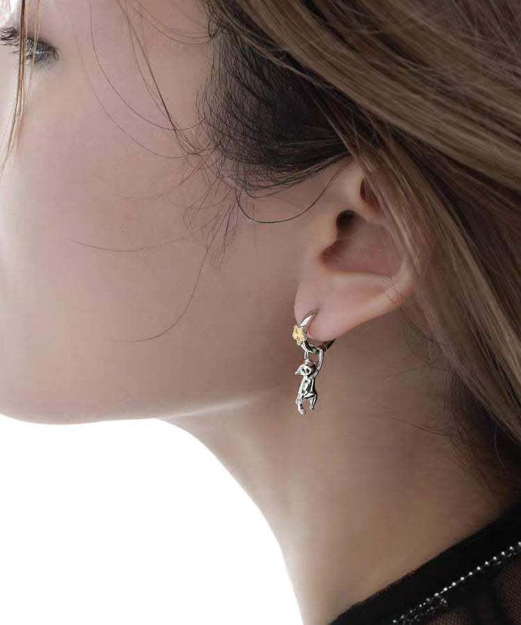 Stars Silk Drop The Silver Boutique Cat Zircon Picking Sterling