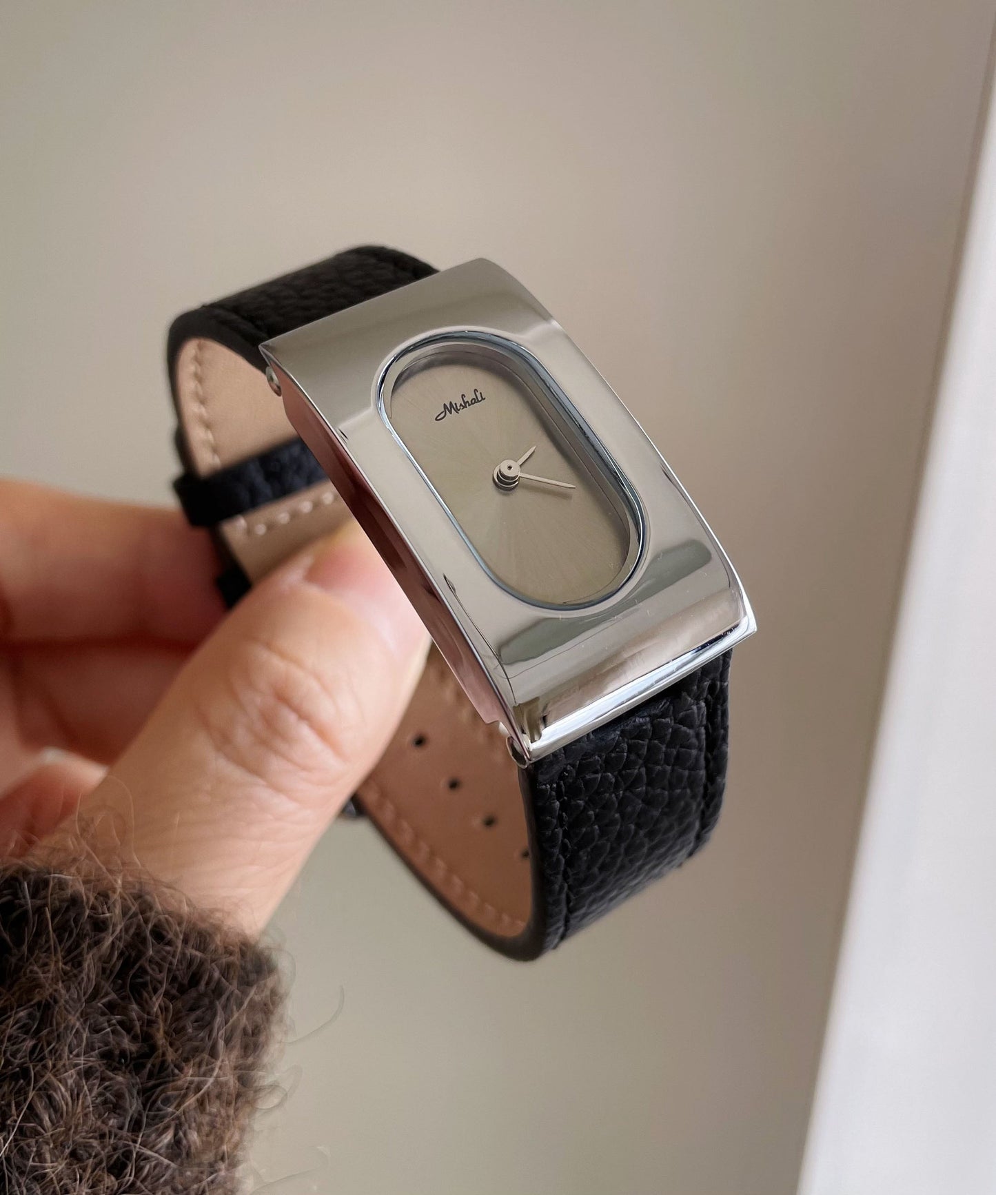 Quartz Watches Leather Movement Silk Brief Rectangular