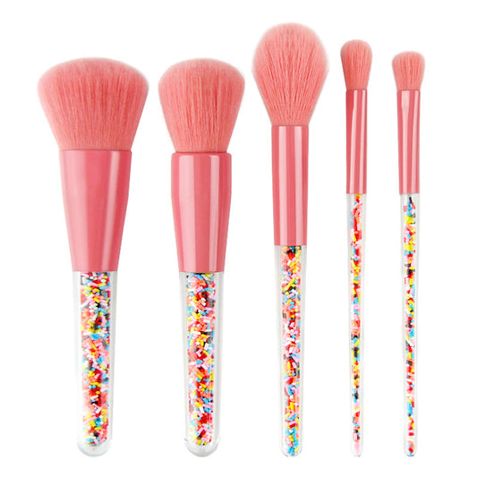 Pink Candy Makeup Brush Set
