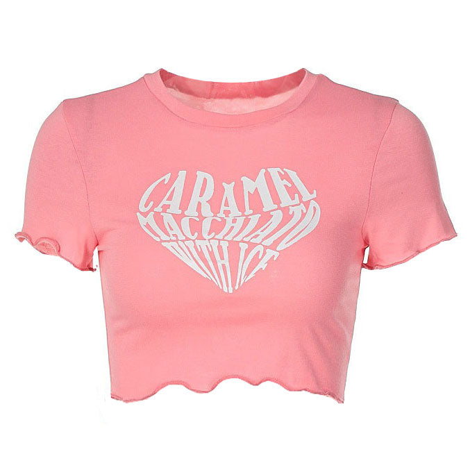 Heart Character Crop Top