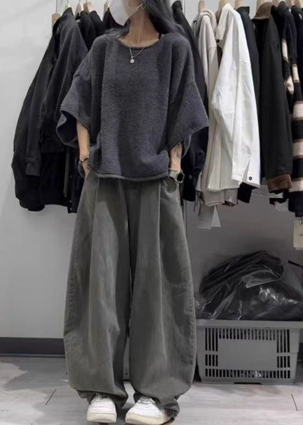 Set Piece Summer Cotton Casual Outfits Oversized Two Overalls