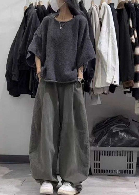 Set Piece Summer Cotton Casual Outfits Oversized Two Overalls