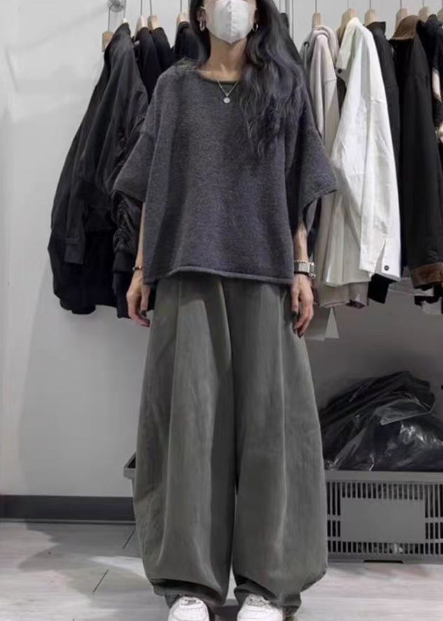 Set Piece Summer Cotton Casual Outfits Oversized Two Overalls