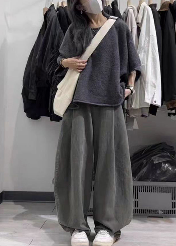 Set Piece Summer Cotton Casual Outfits Oversized Two Overalls