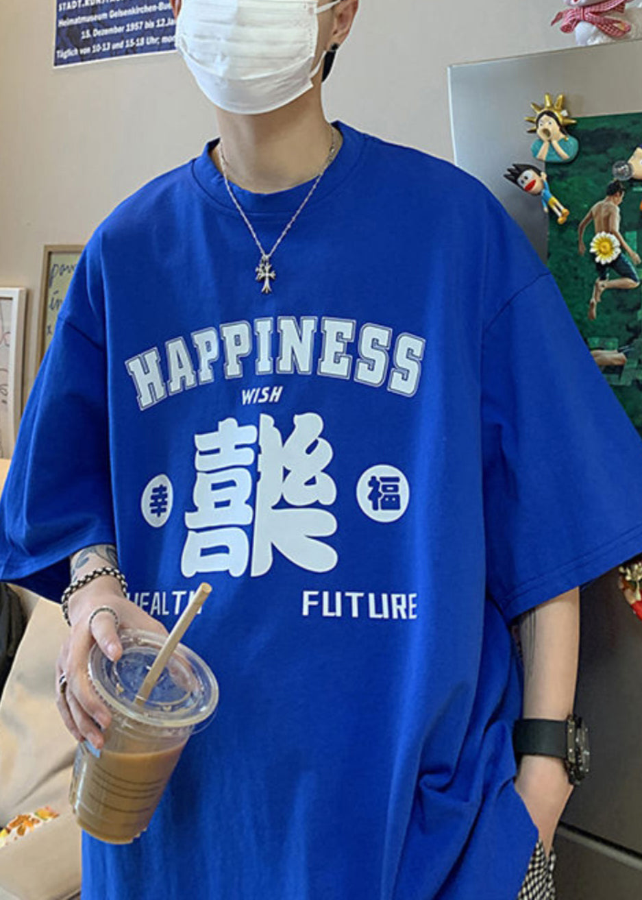 Half Casual Pink Cotton Neck O Print T Sleeve Shirts Men