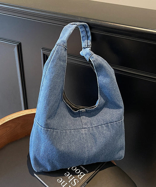 Large Bag Shoulder Versatile Denim Capacity Casual