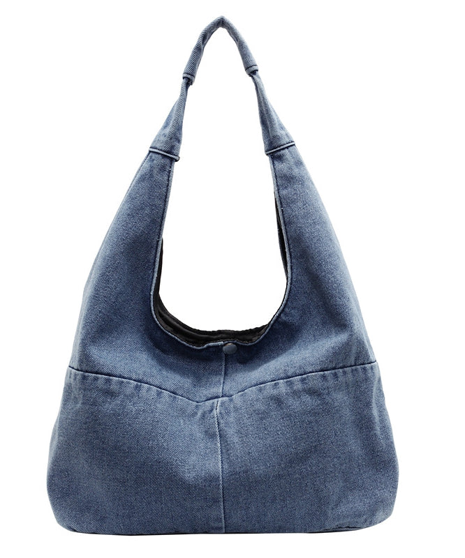 Large Bag Shoulder Versatile Denim Capacity Casual