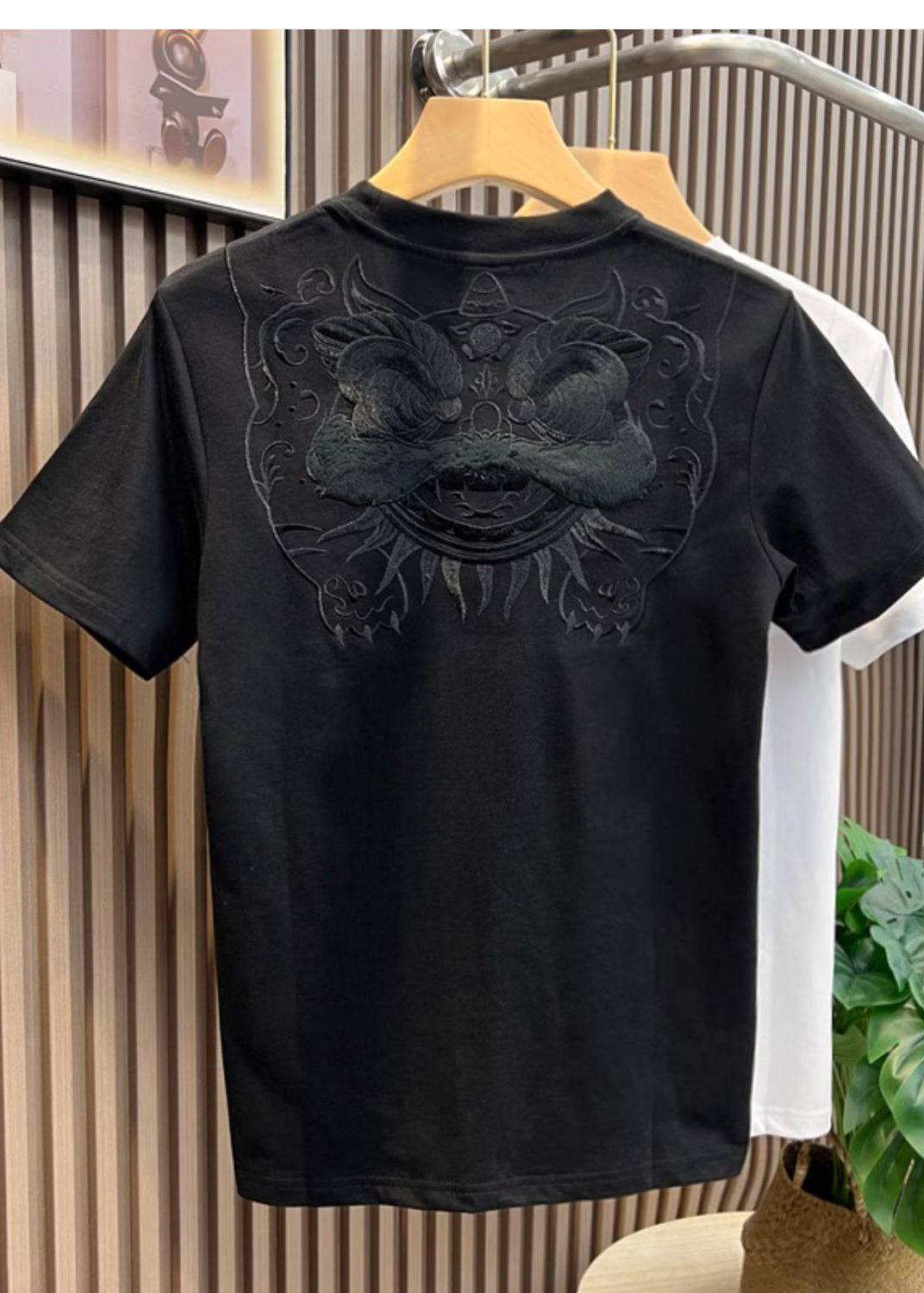 Embroideried White Men Shirts Summer Oriental T Cotton Casual