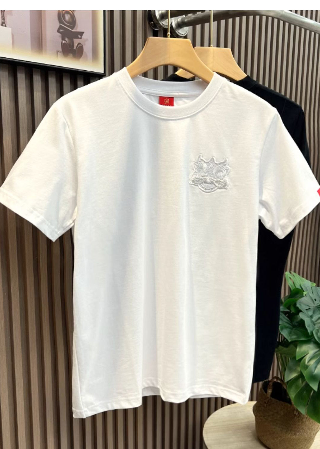 Embroideried White Men Shirts Summer Oriental T Cotton Casual