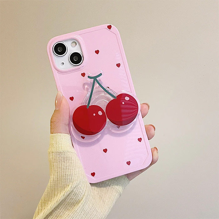 Cherry Heart Phone Case