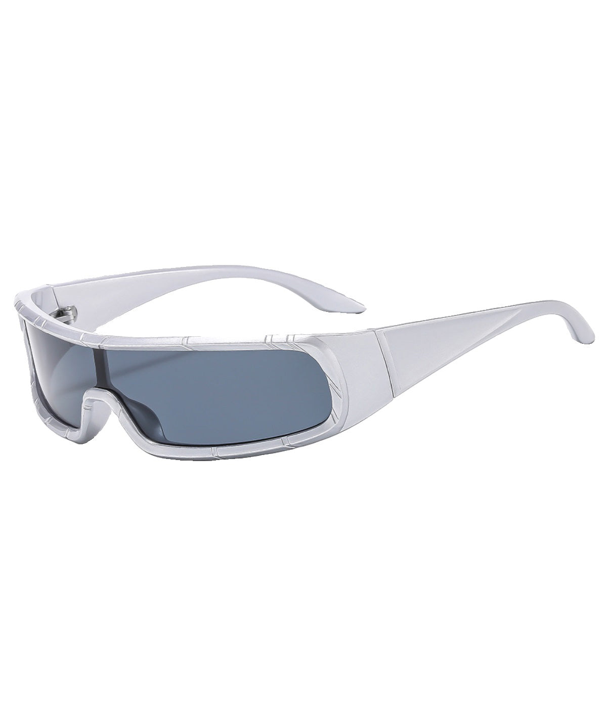 Schicke schwarze winddichte Sonnenbrille mit konkavem Design XS1055