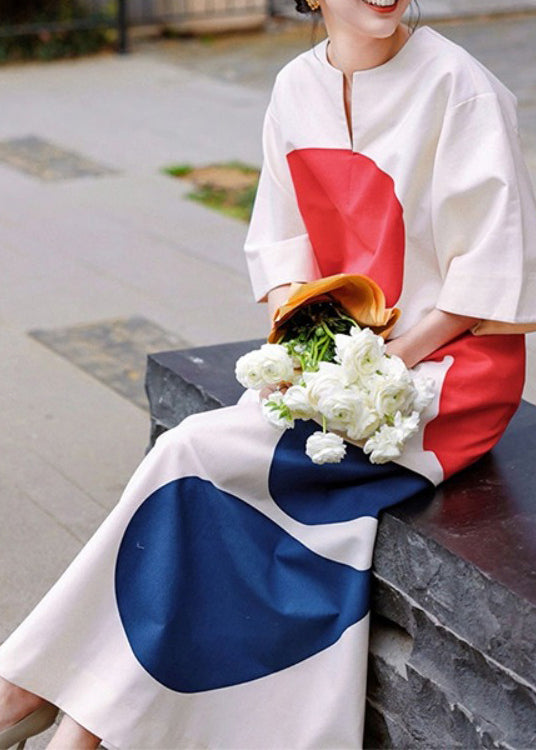 Ensemble deux pièces en coton avec haut et jupe à imprimé chic pour l'été EE1003