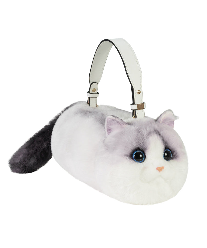 Yellow Cat Fuzzy Creative Cute Bag Shoulder Fur