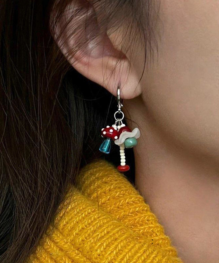 DIY And Stainless Little Drop Mushroom Steel Fish Asymmetrical