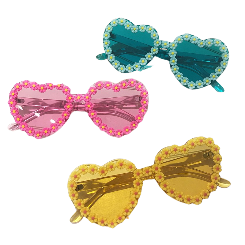 Daisy Heart Sunglasses