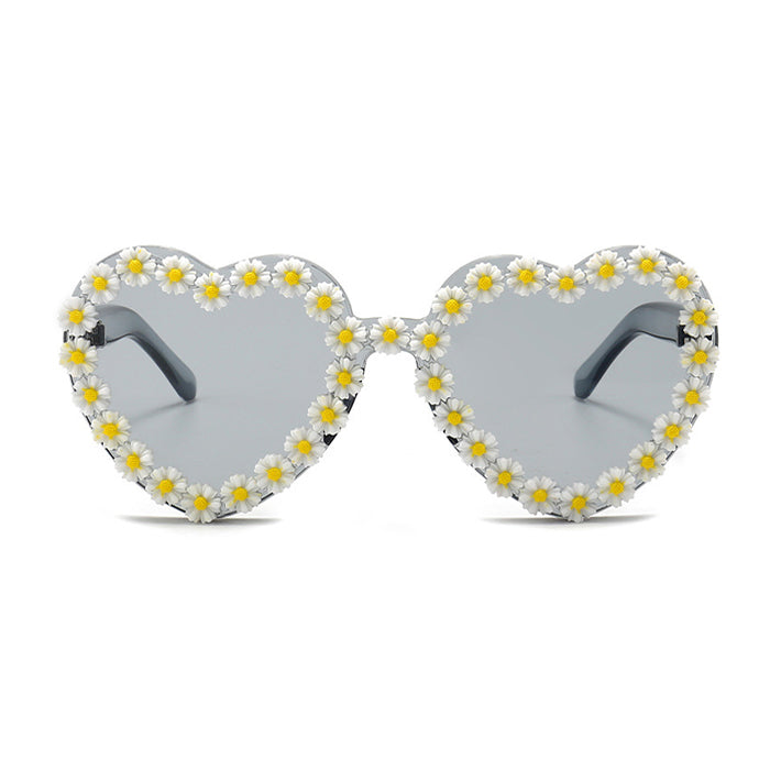 Daisy Heart Sunglasses